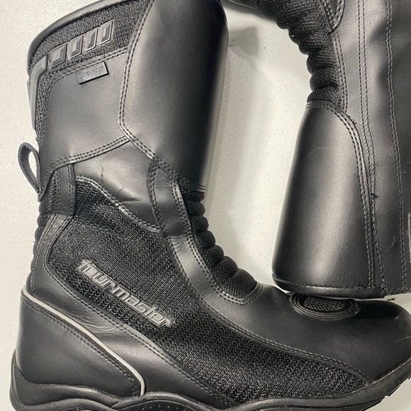 Tourmaster Black  Mortocycle Riding Boots Size 11